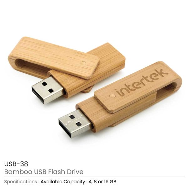 Bamboo USB Flash Drives 38