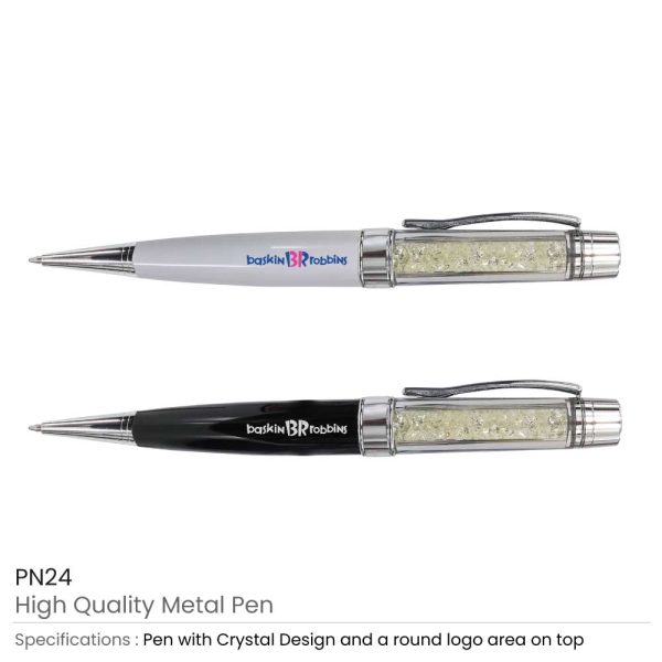 Crystal Metal Pens