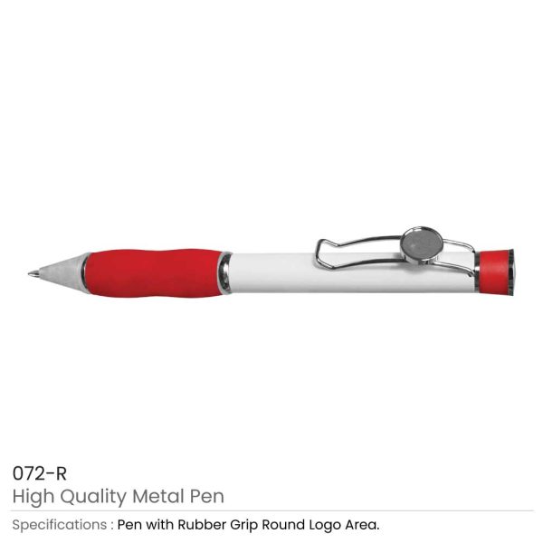 Logo Metal Pens Red