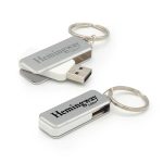 Metal Swivel Keychain USB-8