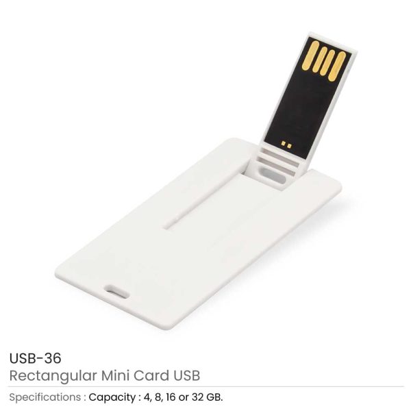 Mini Cards USB Flash Drives