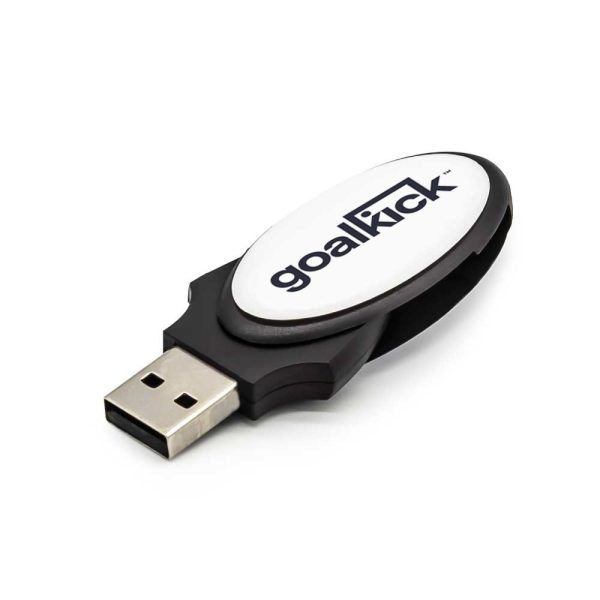 Branding Oval Swivel USB Flash Drives