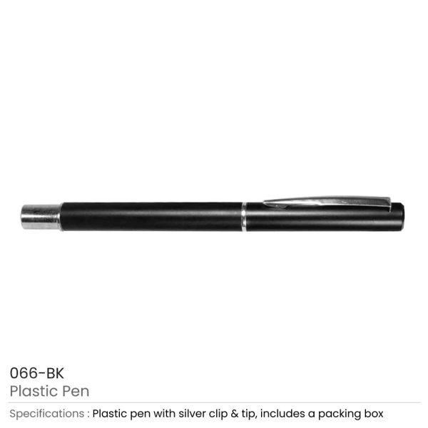 Plastic Pens Black