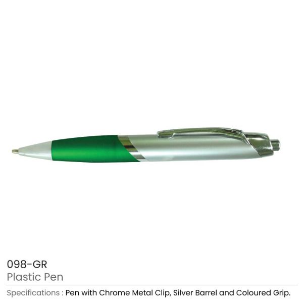 Plastic Pens - Green