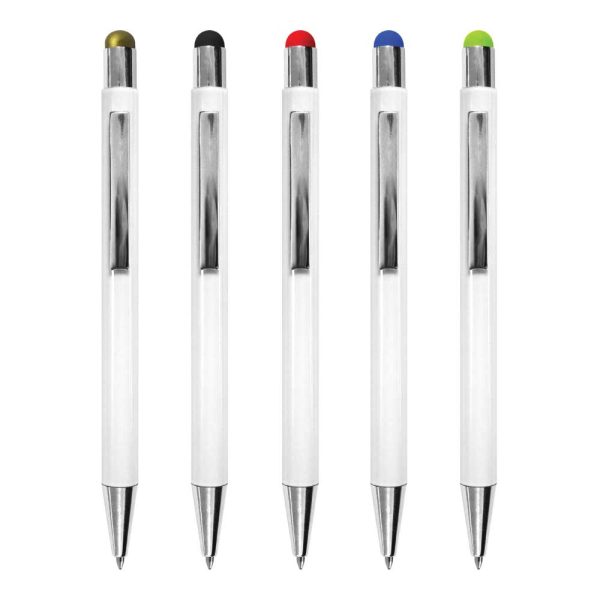 promotional pen with a stylus
