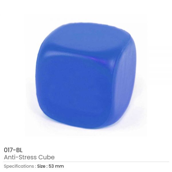 Anti Stress Cube Blue