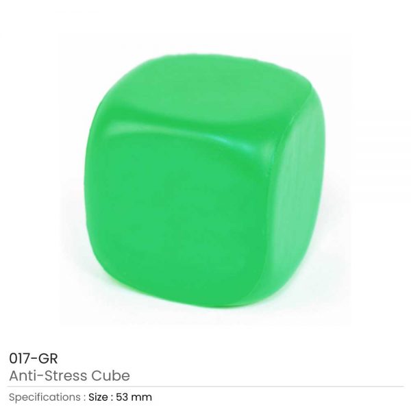 Anti Stress Cube Green