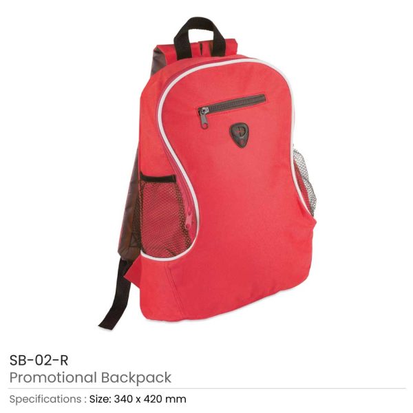 Promotional Backpacks SB-02-R