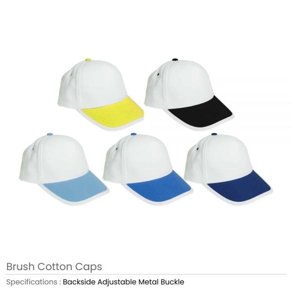 Brushed Cotton Caps