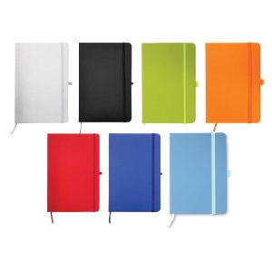 A5 Sized PU Leather Customized Notebook MB-05