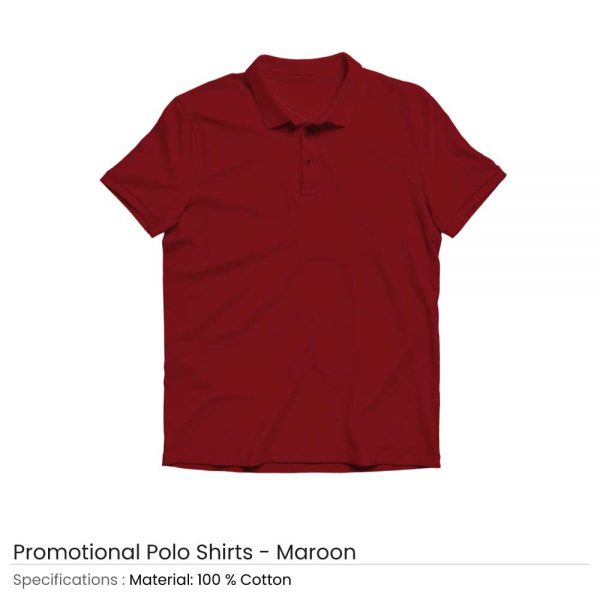 Polo T-shirts Maroon