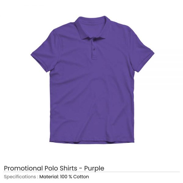 Polo T-shirts Purple