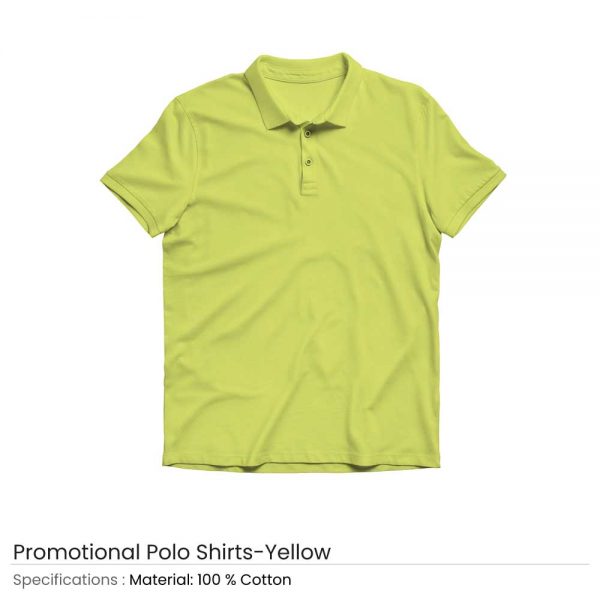 Polo T-shirts Yellow