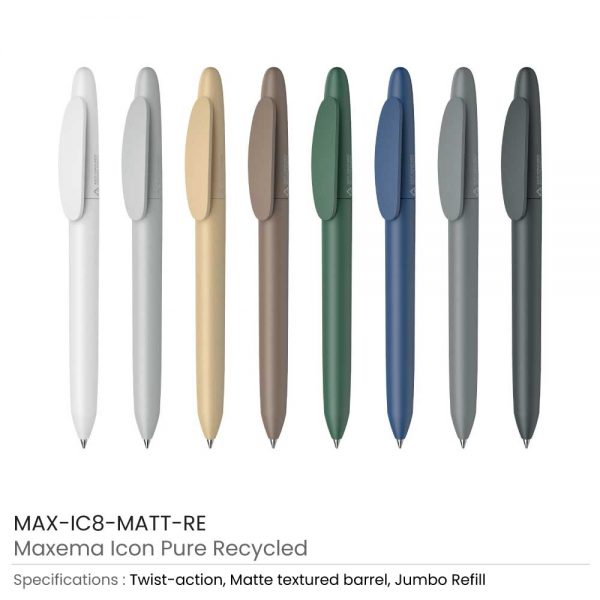 Recycled Pens Maxema Icon Pure