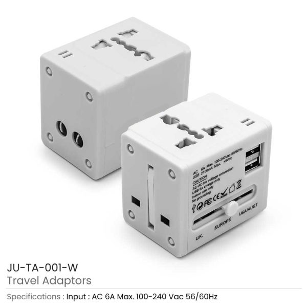 Travel Adapters JU-TA-001-W