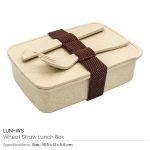 Wheat Straw Lunch Box LUN-WS