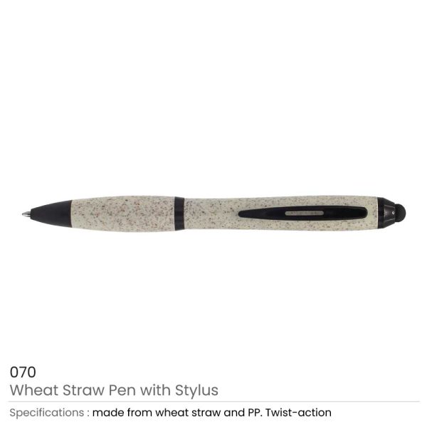 Wheat Straw Pens with Stylus