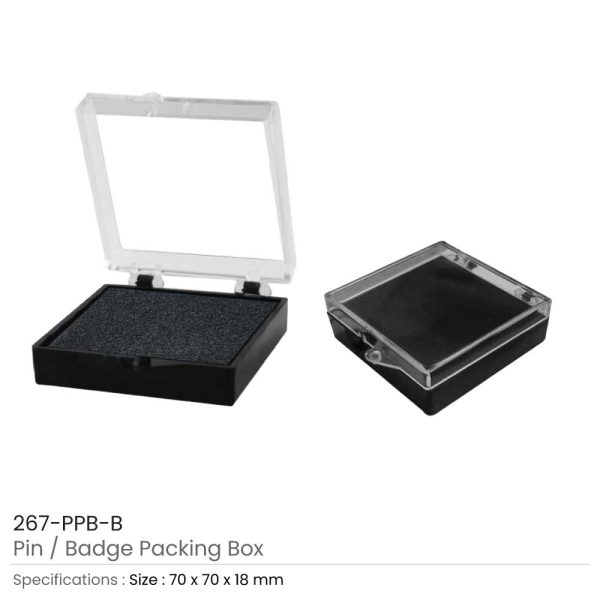 Pin Badge Packaging Box Large