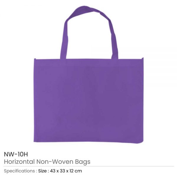 Non-woven Bags Purple