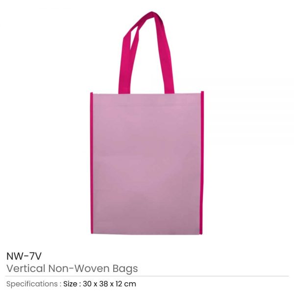 Non Woven Bags Dark Pink and Pink