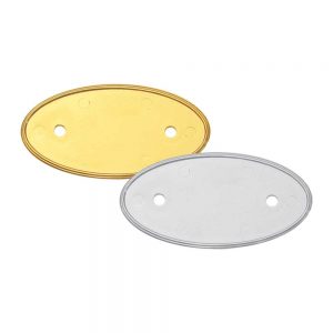 PVC Injected Oval Name Badges