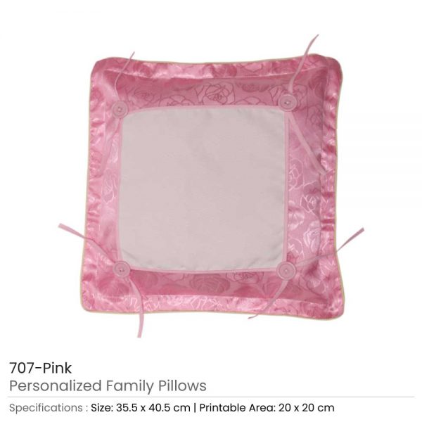 Personalized Pillow Pink