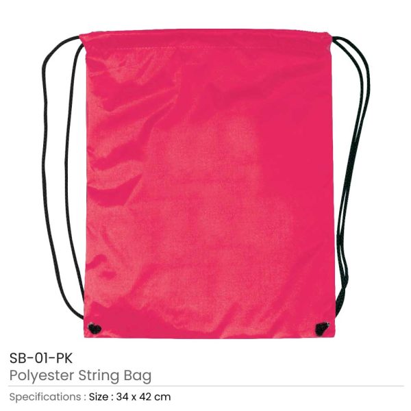 Promotional String Bags SB-01-PK