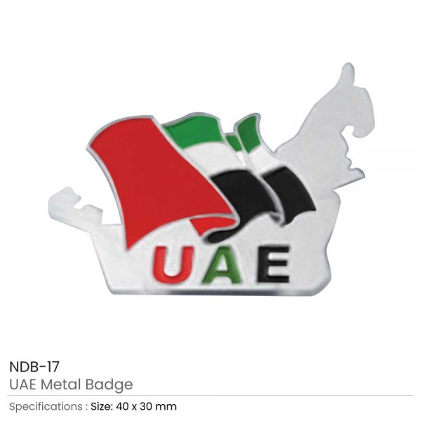 UAE Flag Badges