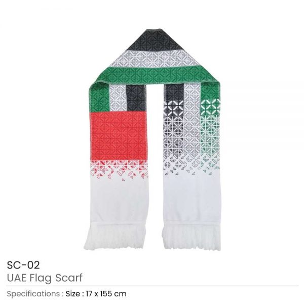 UAE Flag Scarfs