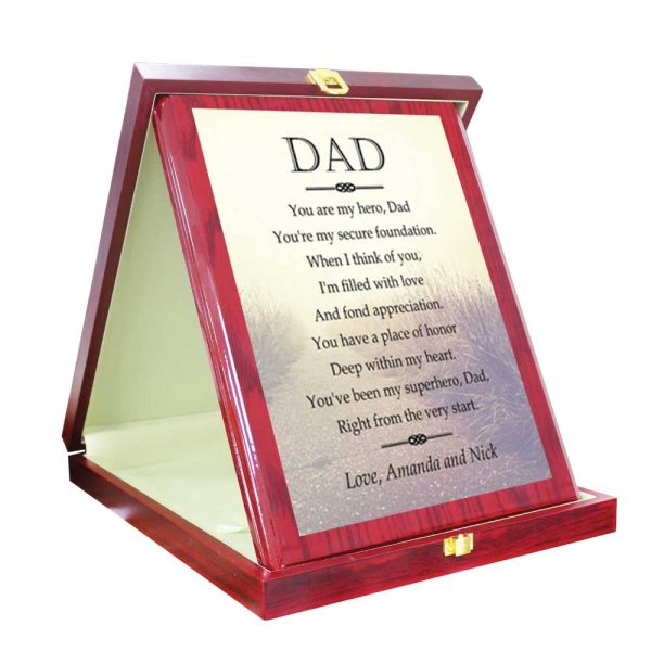 Wooden Plaques with Box
