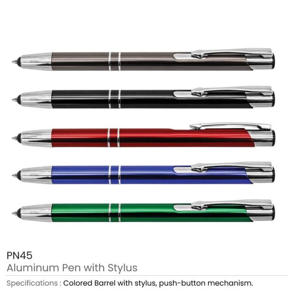 Promotional Aluminum Pens with Stylus