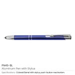 Aluminum-Pens-with-Stylus-PN45-BL