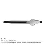 Big-Logo-Plastic-Pens-101-BK