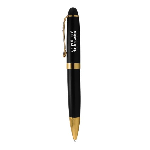 Branding Black & Gold Metal Pen