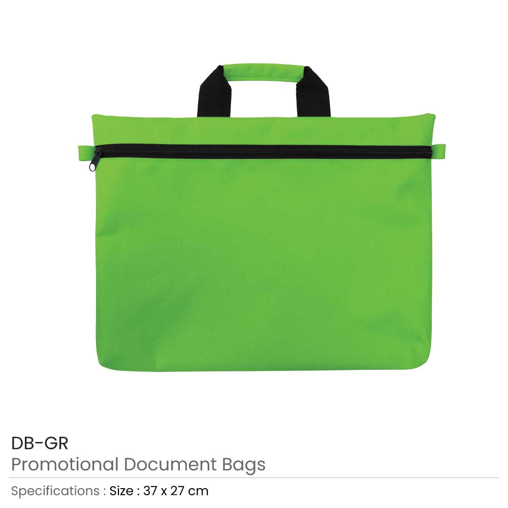 Document Bags Green