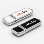 Leather with Chrome Finish USB-18
