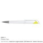 Plastic-Pen-063-Y