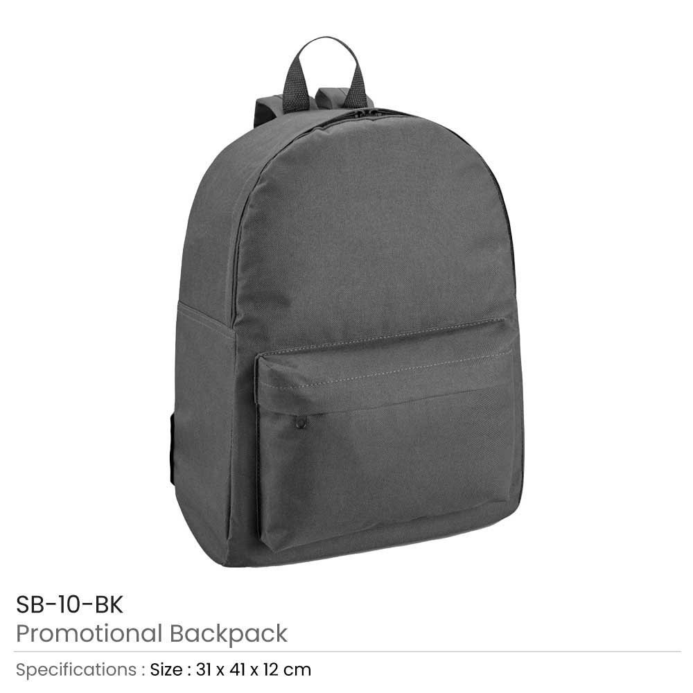 Promotional Backpack SB-10-BK