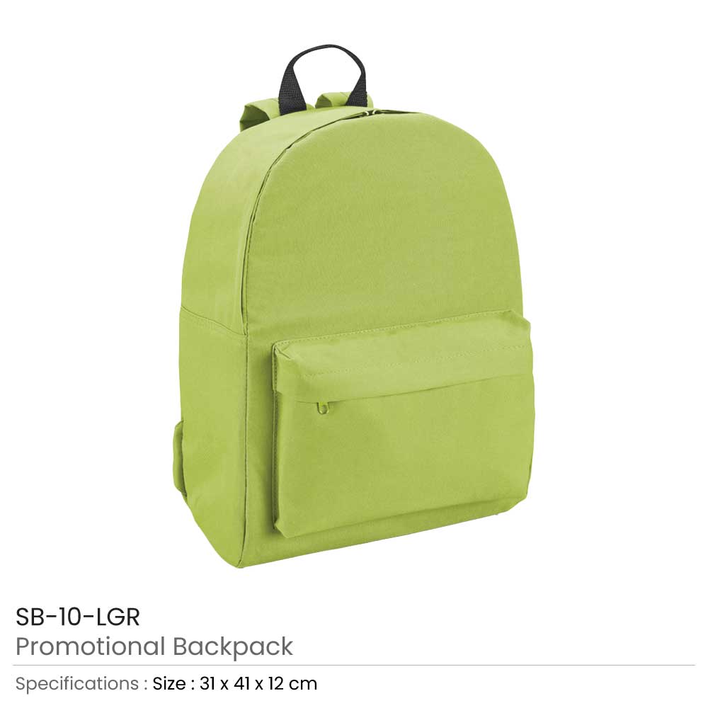 Promotional Backpack SB-10-LGR