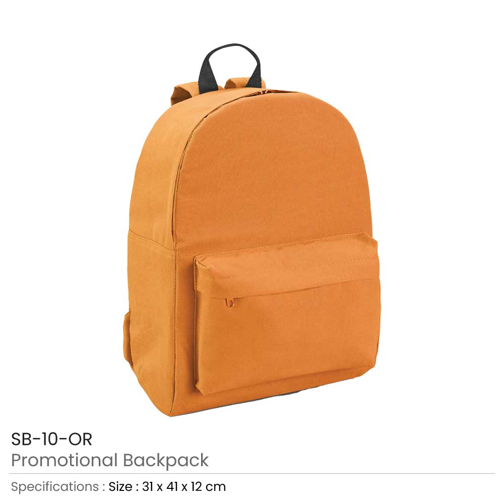 Promotional Backpack SB-10-OR