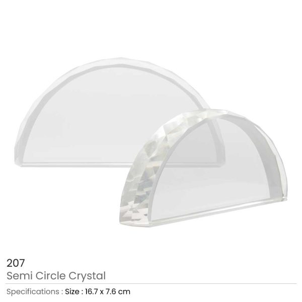 Semi-circle Crystal
