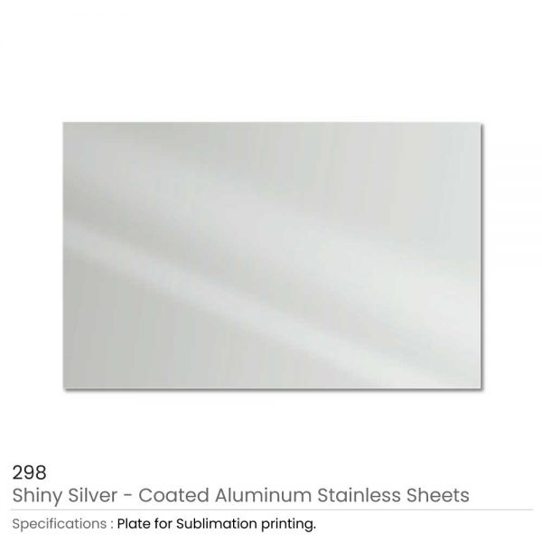 Shiny Silver Aluminum Sheets USA
