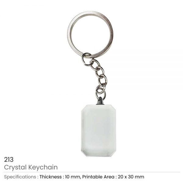 Crystals Keychain