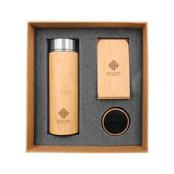Branding Bamboo Gift Set