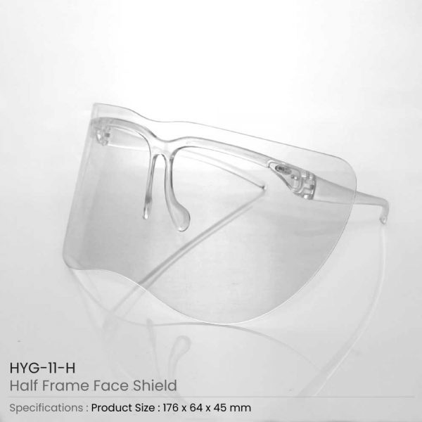 Half Frame Face Shields