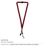 Lanyard-with-Clip-and-Mobile Holders-LN-011-M