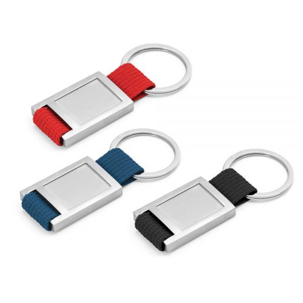 Promotional Metal Keychain with Strap