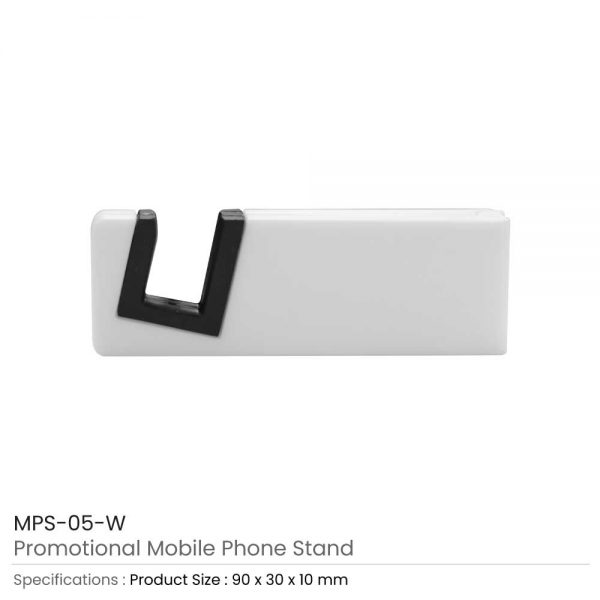 Mobile Phone Stands White