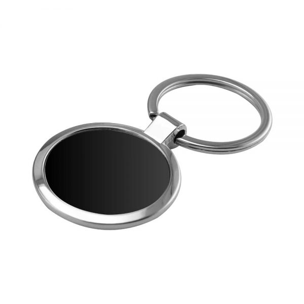Round Shaped Metal Keychain