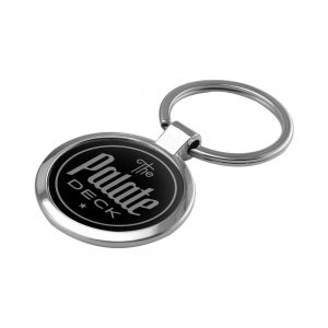 Promotional Round Shaped Metal Keychain